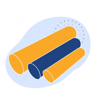 Оцинкованная гофрированная труба 5000х50 мм 09Г2Д ГОСТ Р 54475-2011