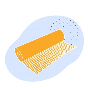 Стальная штукатурная сетка 0.7х0.28 мм Ст20 ГОСТ 3826-82