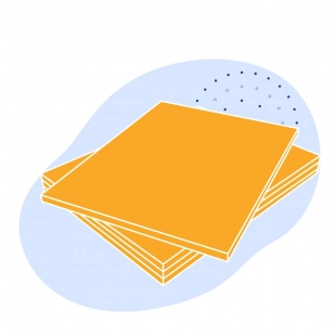 Текстолит листовой электротехнический 9 мм А ГОСТ 2910-74