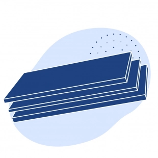 Капролон листовой 150х1000х1200 мм серый ПА 6-МГ