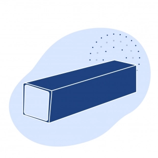 Оцинкованная квадратная труба 60х60х2 мм Ст3сп ГОСТ 8639-82