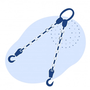 Строп цепной 2сц 8 м 4.25 т