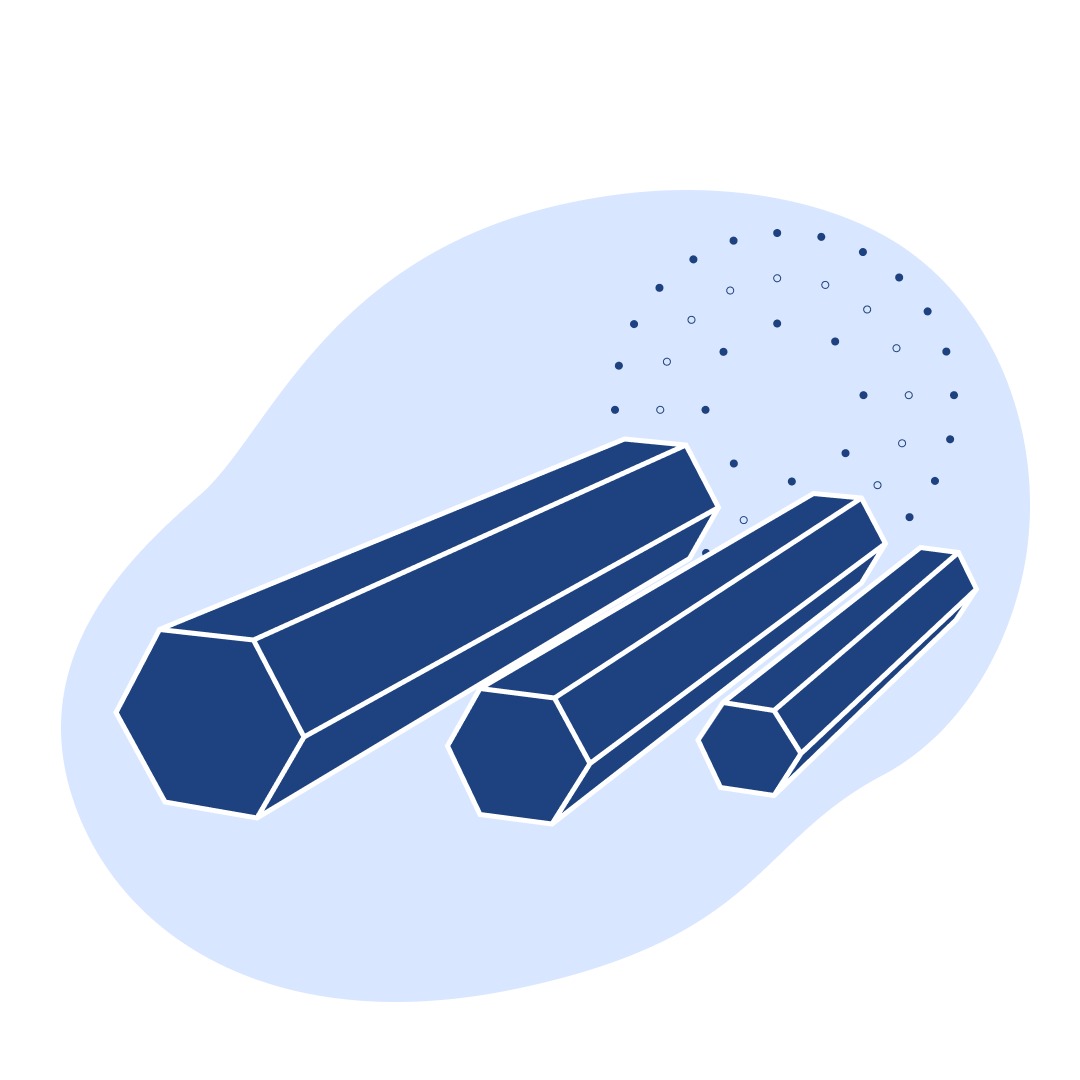 Алюминиевый шестигранник 175 мм AW-2011 EN 573-3