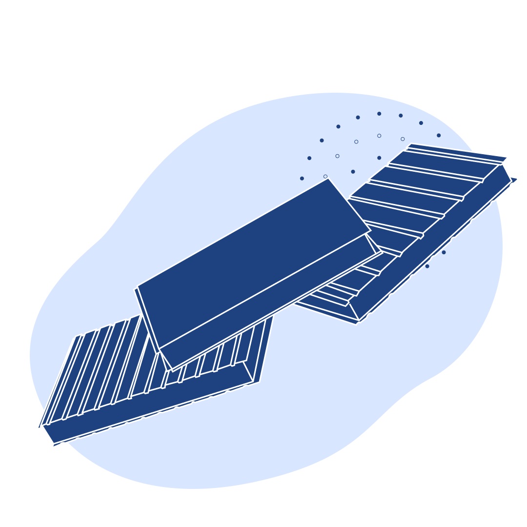 Кровельная сэндвич-панель МВ 80 мм RAL 1014